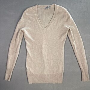 Hayden Cashmere Sweater Woman Small‎ Beige CozyCore Tunic